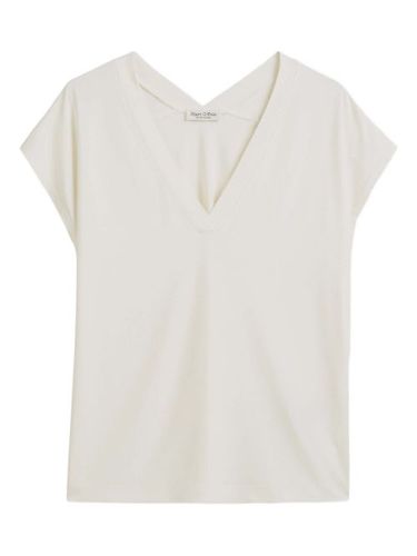 T-shirt col v à mancherons - Marc O'Polo - Modalova