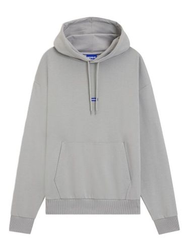 Hoodie en coton à patch logo - HUGO - Modalova
