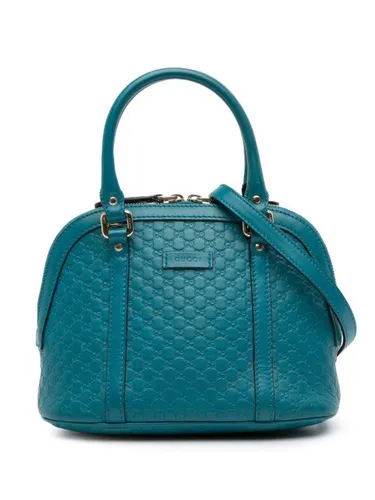 Mini sac à bandoulière Microguccissima Dome (2016-2025) - Gucci Pre-Owned - Modalova