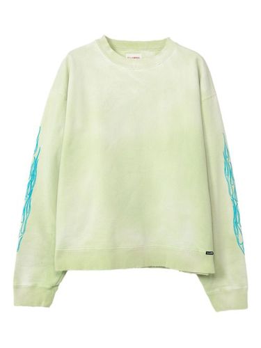 Sweat en coton à imprimé graphique - KAMIYA - Modalova