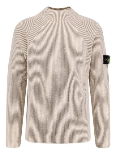 Pull côtelé à col roulé - Stone Island - Modalova
