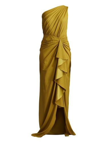 Robe volantée à une épaule - Tadashi Shoji - Modalova