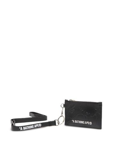 Porte-cartes zippé à motif camouflage - A BATHING APE® - Modalova