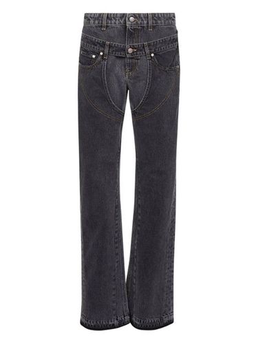 Jean bicolore à taille double - Stella McCartney - Modalova