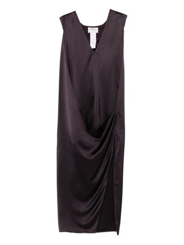 Robe drapée à col v - Sportmax - Modalova