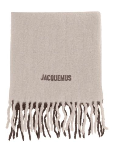 Écharpe frangée L'écharpe Moisson à logo brodé - Jacquemus - Modalova