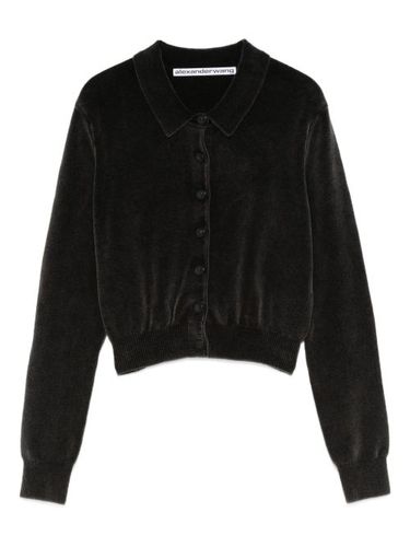 Cardigan à col boutonné - Alexander Wang - Modalova