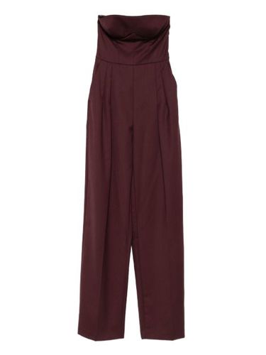 Combinaison-bustier à design plissé - Elisabetta Franchi - Modalova