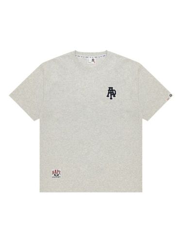 T-shirt en coton à logo imprimé - AAPE BY *A BATHING APE® - Modalova
