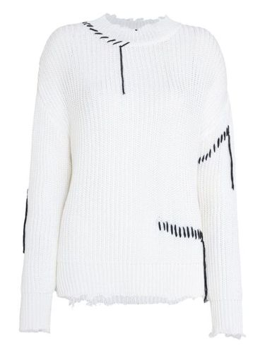 Pull à détails de surpiqûres - Uma | Raquel Blay - Modalova