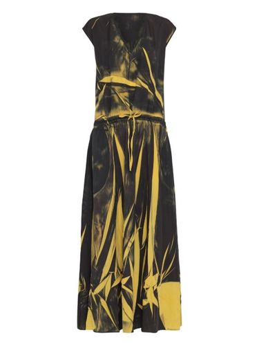 Robe imprimée à lien de resserrage - Uma | Raquel Blay - Modalova