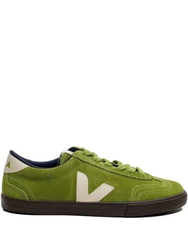 VEJA baskets Volley en daim - Vert - VEJA - Modalova