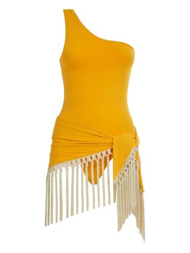 Maillot de bain frangé Yacare à une épaule - Taller Marmo - Modalova