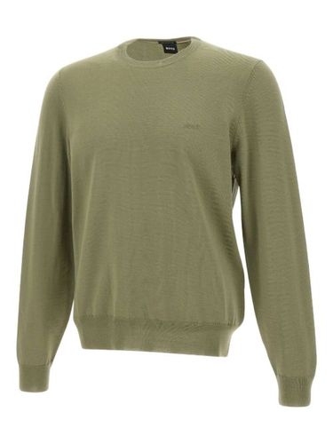 BOSS sweat à logo brodé - Vert - BOSS - Modalova