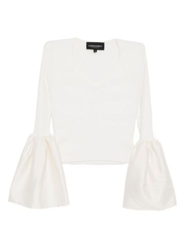 Haut à manches évasées - Cynthia Rowley - Modalova
