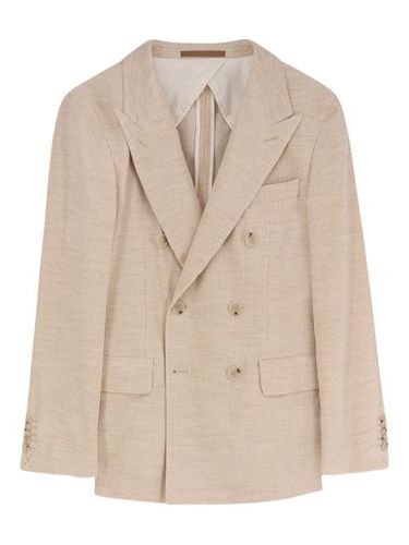 Blazer croisé à revers pointus Heston - BOSS - Modalova