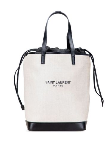 Sac à main Teddy Drawstring Shopping (2018) - Saint Laurent Pre-Owned - Modalova
