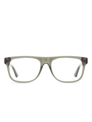 Lunettes de vue à monture rectangulaire - Gucci Eyewear - Modalova