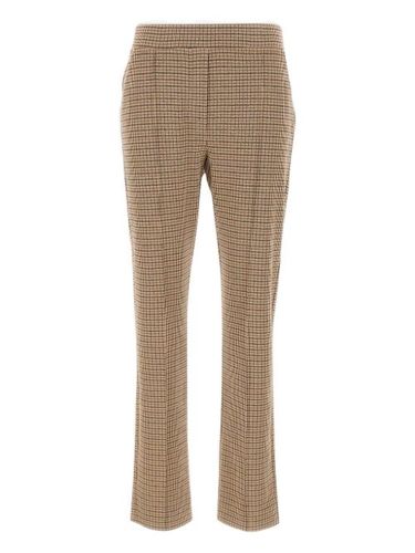 Pantalon imprimé à taille élastique - ELENA MIRO` - Modalova