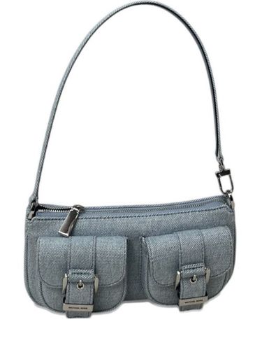 Sac porté épaule en cuir à boucle Zoe - Michael Kors - Modalova