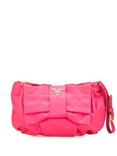 Pochette Tessuto Bow (2013-2025) - Prada Pre-Owned - Modalova