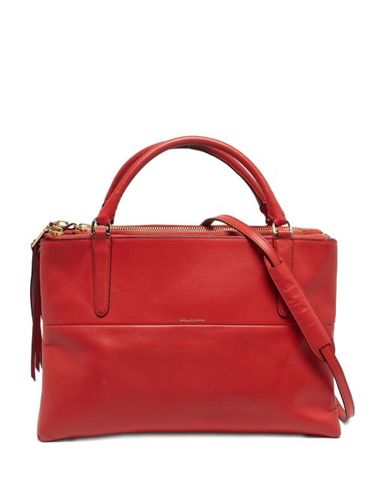 Coach sac cabas en cuir - Rouge - Coach - Modalova