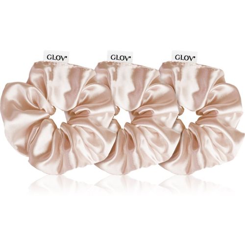 Satin Scrunchies S/M/L élastiques à cheveux Sparkling Wine 3 pcs - GLOV - Modalova