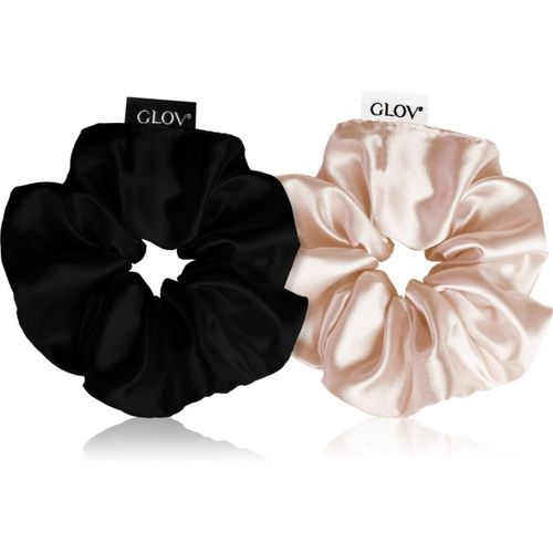Scrunchies S élastiques à cheveux Sparkling Wine/Black 2 pcs - GLOV - Modalova