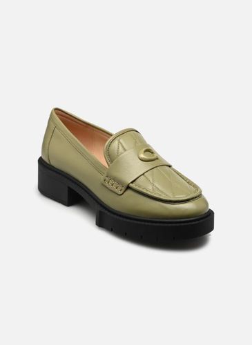 Escarpins Leah Quilted Leather Loafer pour - Coach - Modalova