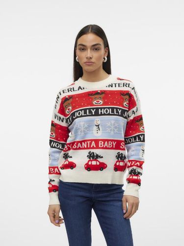 Vêtements VMHOLLY JOLLYFLAKES LS O-NECK PULL.XMAS pour Accessoires - Vero Moda - Modalova