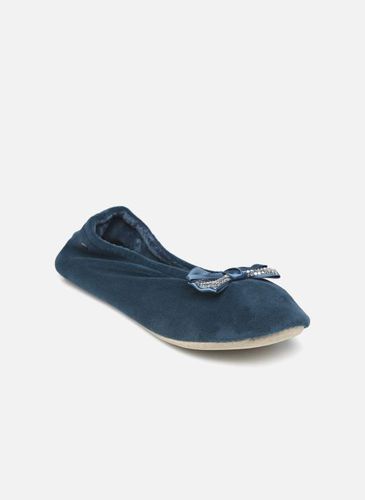 Chaussons Ballerine - Microvelours - Noeud Précieux pour - Isotoner - Modalova