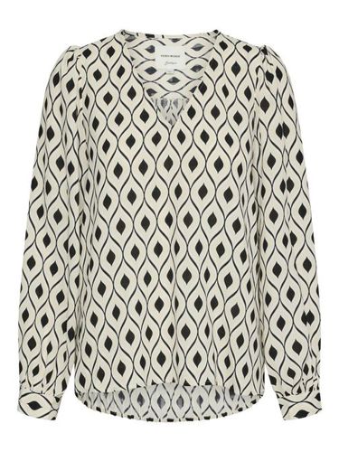 Vêtements VMVARIA L/S V-NECK TOP WVN BTQ GA pour Accessoires - Vero Moda - Modalova