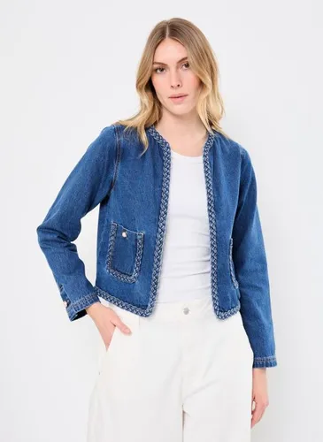 Vêtements VMHENRIETTE LS BRAIDED DENIM JACKET LCS pour Accessoires - Vero Moda - Modalova