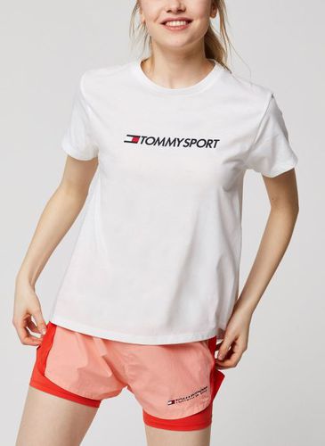 Cotton Mix Chest Logo Top W par - Tommy Sport - Modalova