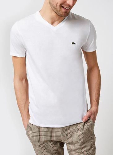 Vêtements T-shirt col V en jersey de coton pour Accessoires - Lacoste - Modalova