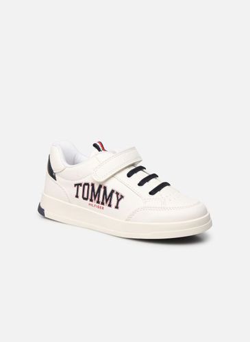 Baskets Low Cut Lace-Up/Velcro Sneaker pour Enfant - Tommy Hilfiger - Modalova