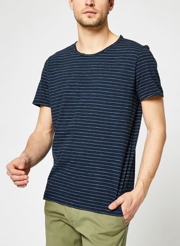Vêtements Slhmorgan Stripe Ss O-Neck Tee W NOOS pour Accessoires - Selected Homme - Modalova