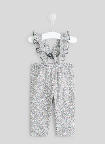 Pantalon imprimé à bretelles par - Bout'Chou - Modalova