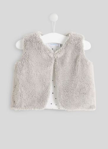 Veste sans manches imitation fourrure par - Bout'Chou - Modalova