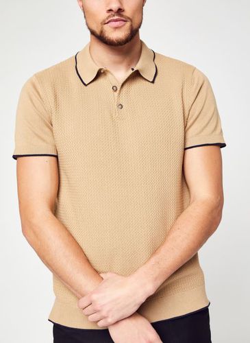 Vêtements Slhhank Ss Knit Button Polo B pour Accessoires - Selected Homme - Modalova