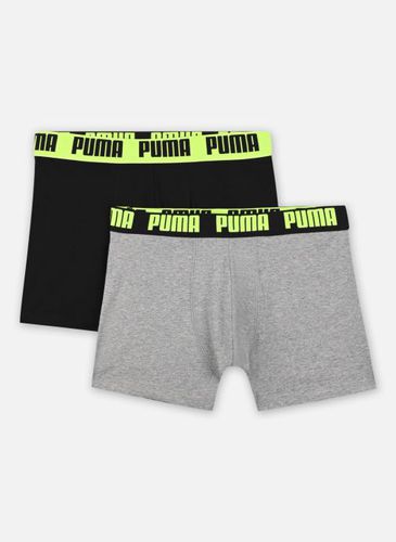 Vêtements Puma Basic Boxer 2P Grey Melange / Yellow pour Accessoires - Puma Socks - Modalova
