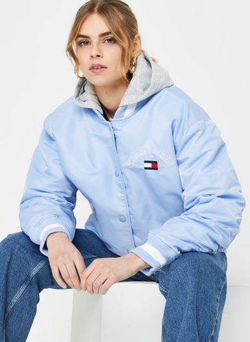 Tjw Graphic Satin Bomber Jacket par - Tommy Jeans - Modalova
