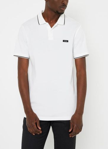 Stretch Pique Tipping Slim Polo par - Calvin Klein - Modalova