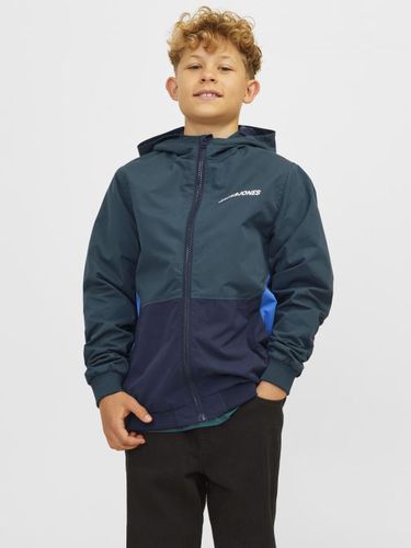 Vêtements Jjerush Blocking Hood Bomber Noos Jnr pour Accessoires - Jack & Jones - Modalova