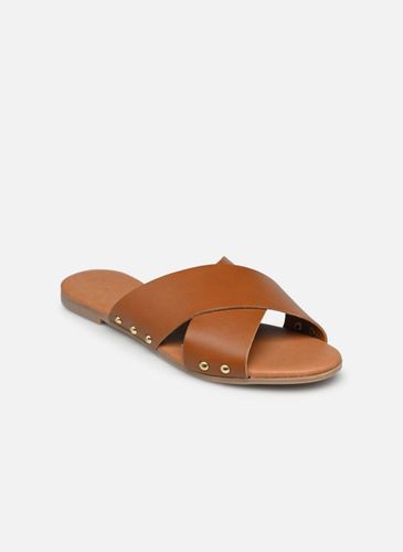 Mules et sabots Pcvuma Leather Sandal pour - Pieces - Modalova