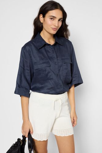 Chemise ample à poches - Indigo - Gerard Darel - Modalova
