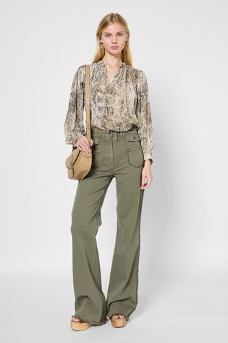 Blouse python - USSIA - Vert Kaki - Gerard Darel - Modalova