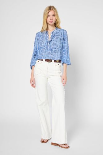 Blouse fluide imprimé cachemire - UMEI - Gerard Darel - Modalova