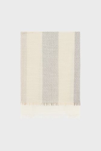 Foulard rayé en coton et modal - OPALINE - Gerard Darel - Modalova