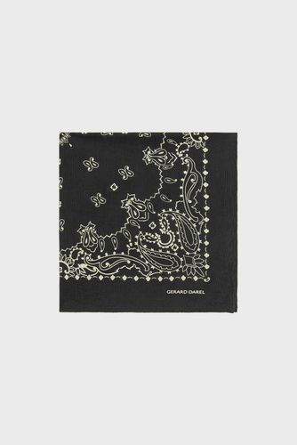 Bandana en coton - OMAYA - Noir - Gerard Darel - Modalova